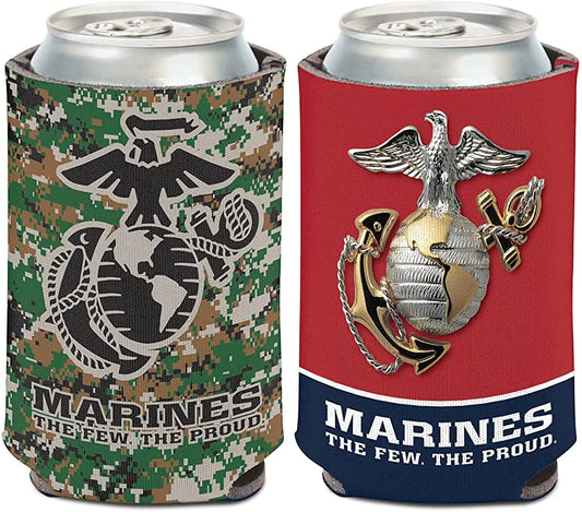 Marine Corps Can Cooler One Size Team Color
