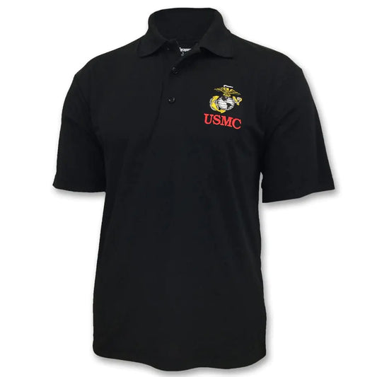 Mens US Marine Corps Performance Polo - Official Licensed US Marine Corps Shirts