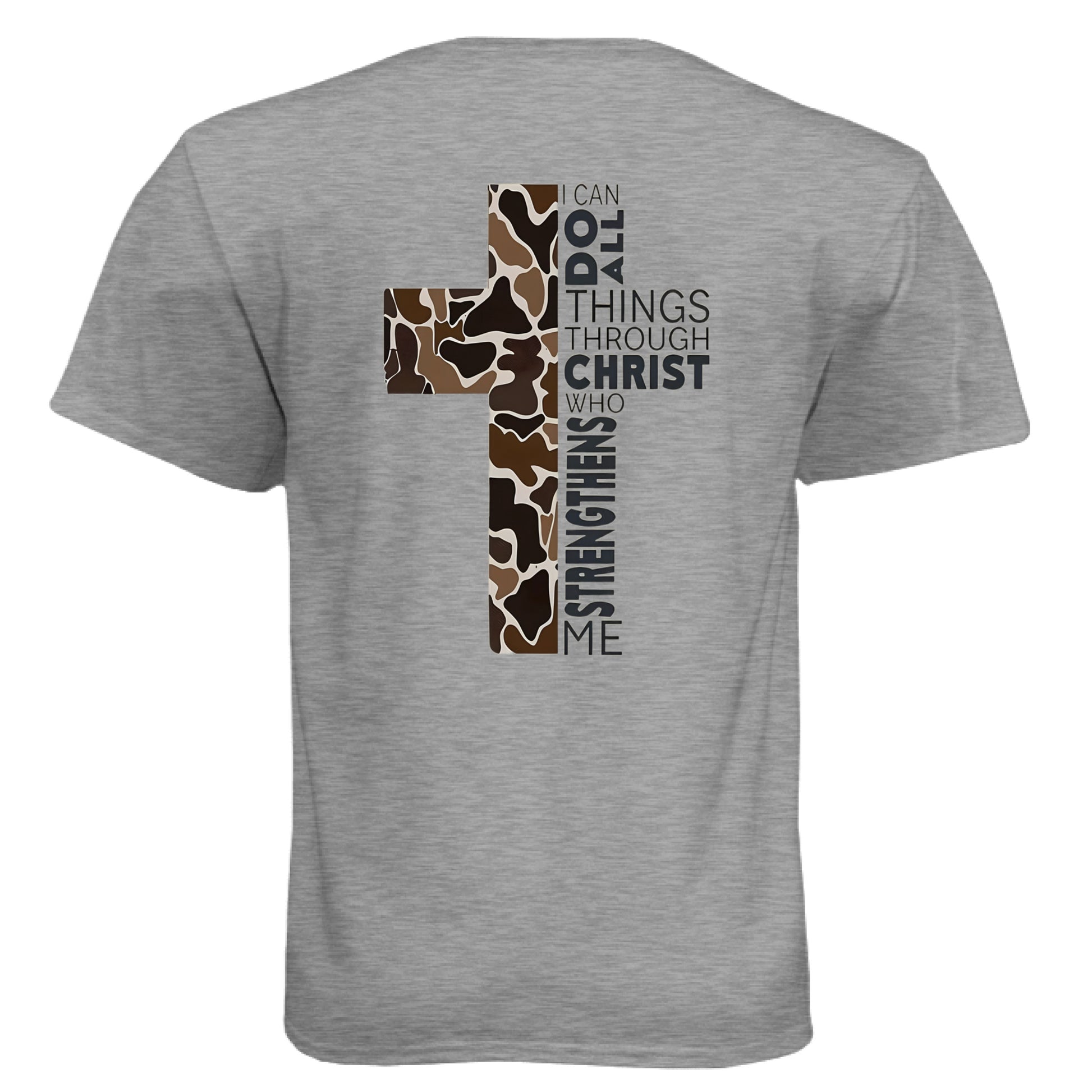 Dark Heather Grey (60/40) - BACK