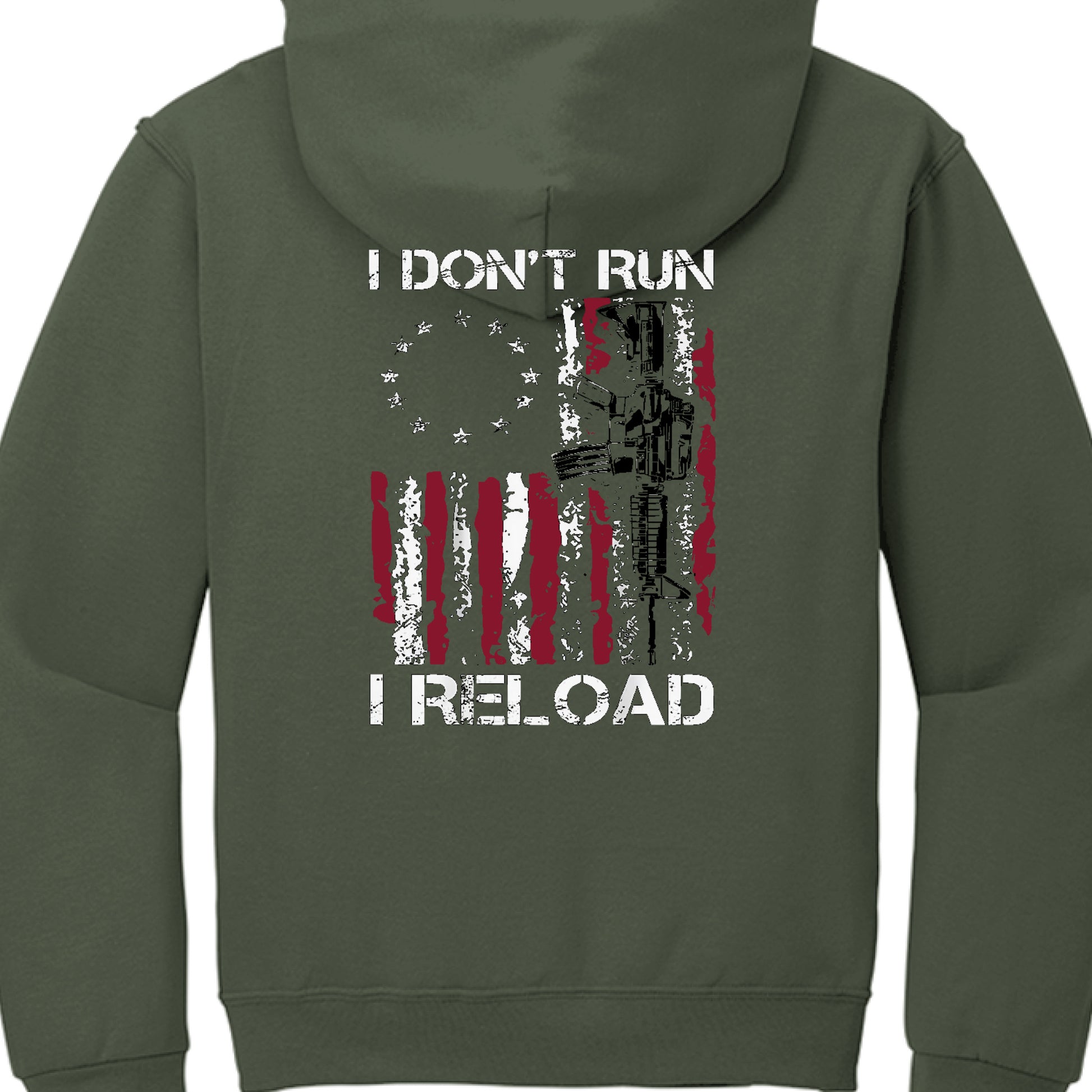 MILITARY GREEN - BACK