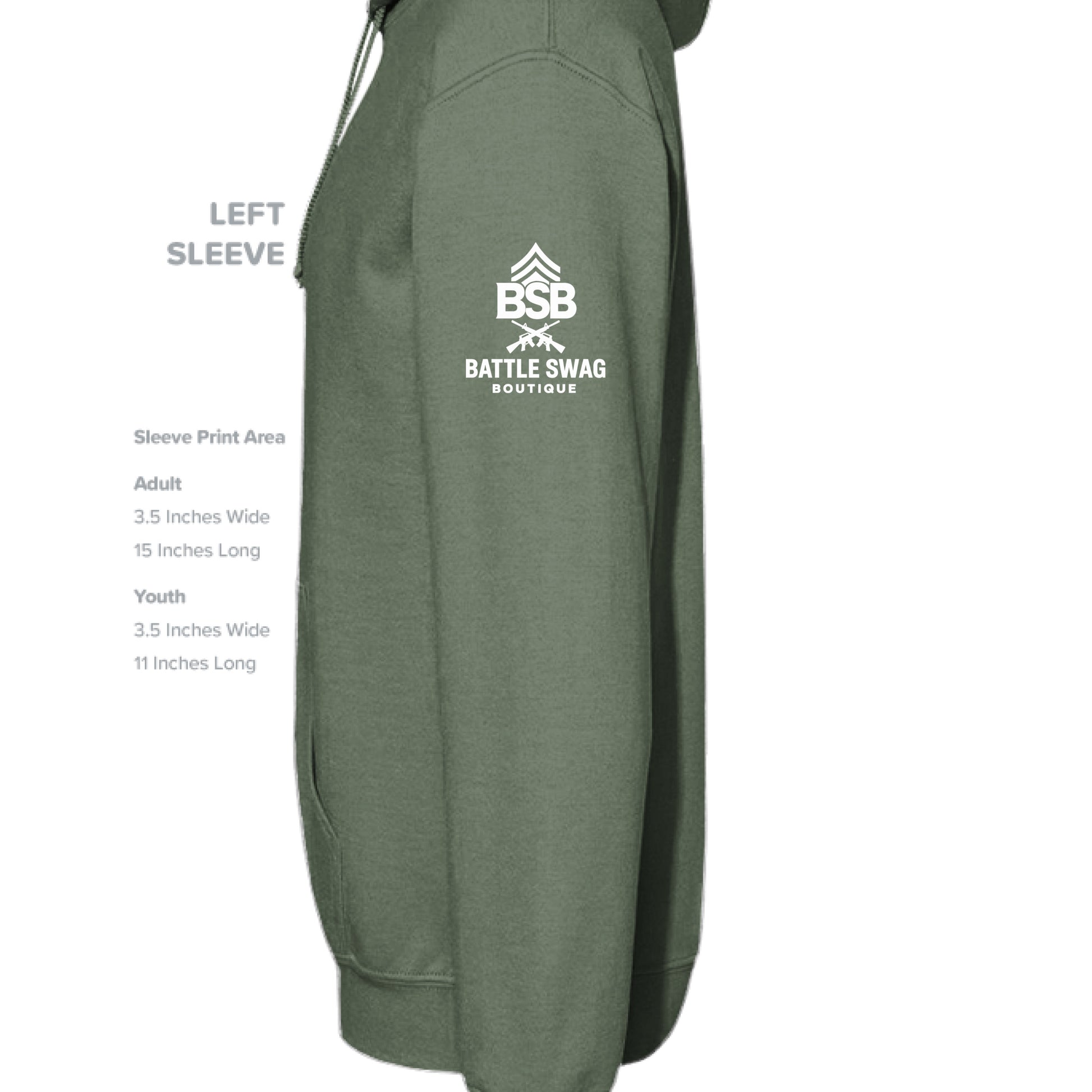 Military Green Heather - SLEEVE_LEFT